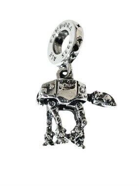 Pandora Star Wars 925 Sterling Silver At-AT Walker Robot Bracelet Pendant Charm